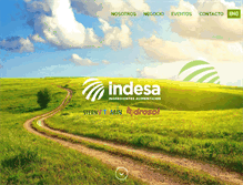 Tablet Screenshot of grupo-indesa.com